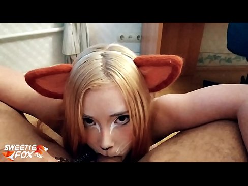 ❤️ Кицунэ заглотить хуй и сперма в рот Порнушка на нашем сайте pornfuror.ru ❌️❤